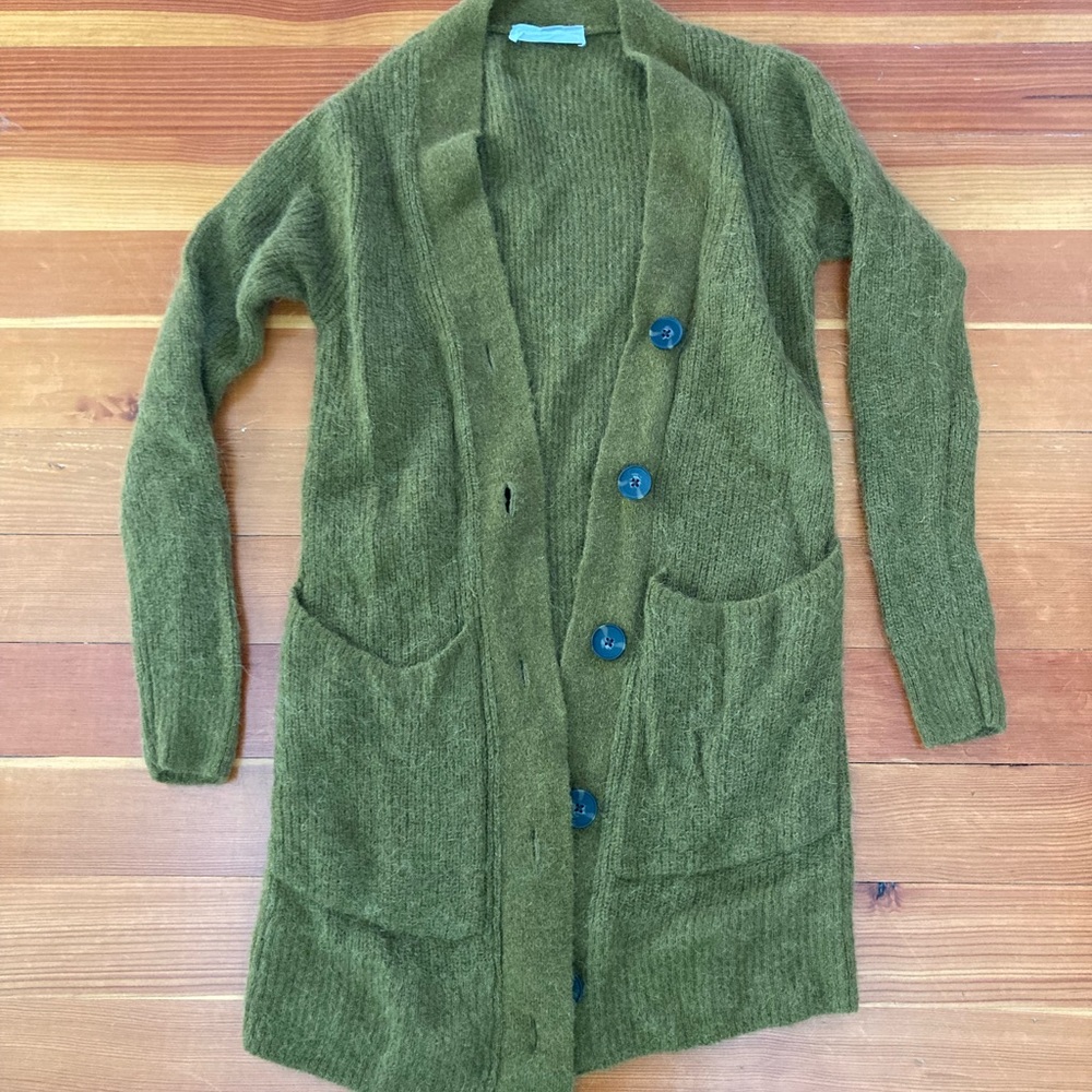 Everlane Oversized Alpaca Cardigan